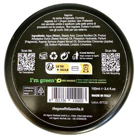 THE GOODFELLAS' SMILE Seacitrus Tradiotional Shaving Soap, Made in Italy, 100 g