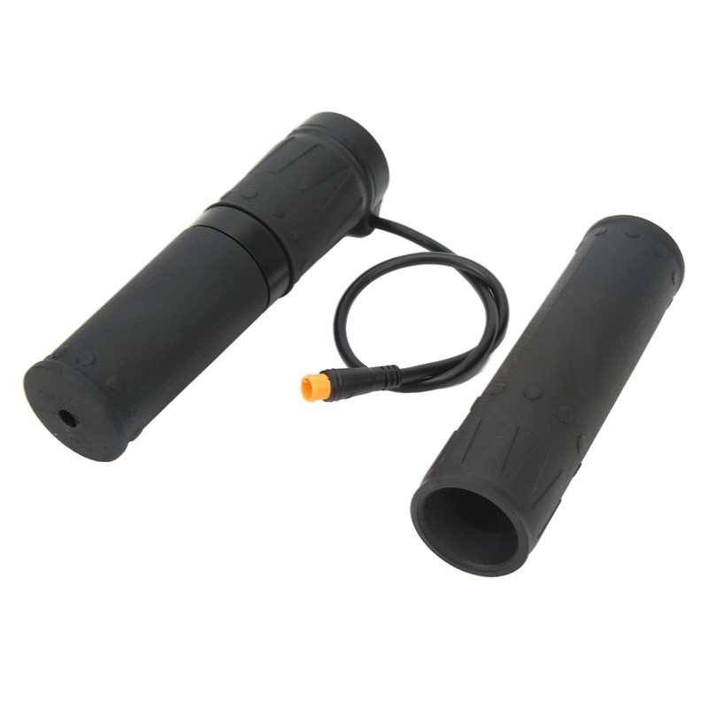 Electric Throttle Grip Rubber Split Half Rotation with Joint Throttle
