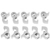 QWORK® 10 pcs Miniature Circuit Breaker (MCB) Lockout Pins -