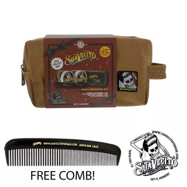 Suavecito Men's Suavecito Pomade Grooming Set (Original & Firme Pomade, Body Soap, Comb) - Sand