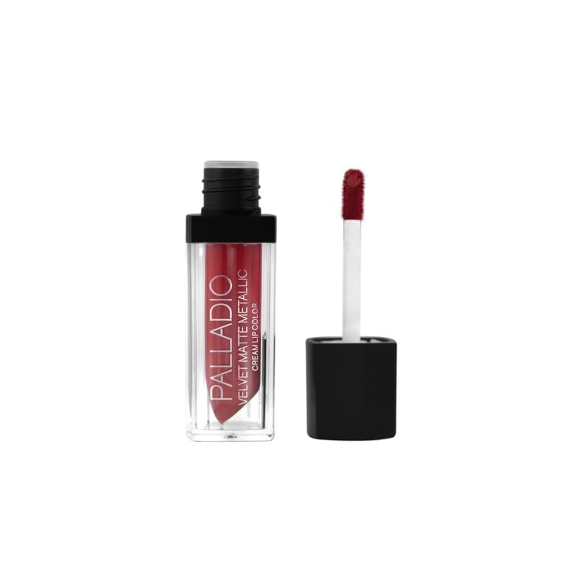Palladio Labial Velvet Matte Metálico, Ritzy