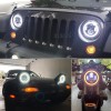 milelightpart-us DOT 7inch LED Headlights + Tail Lights Combo For