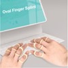 Oval Finger Splint 11pcs, Sizes 4-14, Mallet Finger Splint Trigger