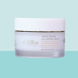 Dalba White Truffle Oil Capsule Cream 55g 1 Vegan Vitamin Moisturizing Hydration Radiance / 달바 화이트 트러플 오일 캡슐 크림 55g 1개 비건 비타민 보습 수분 광채