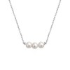 Dainty Pearl Pendant Necklace for Women, Pearl Chain Necklace Delicate