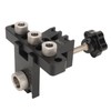 Dowel Jig Quick Precise Positioning Hole Drill Locator Aluminum Alloy