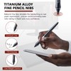Stylus Pencil Nibs Titanium Alloy Fine Tips Fit for Wacom