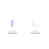 EarPlanes+ Invisible Airplane Travel Ear Protection Clear Low-Profile Design (Small,
