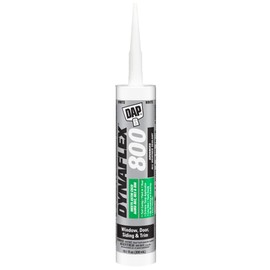 DAP Dynaflex 800 Premium Polymer Sealant, White, 10.1 Oz (7079880800)