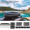 Anlayliay Roof Box U-Bolt Clips Roof Rack U-Brackets Luggage Accessory