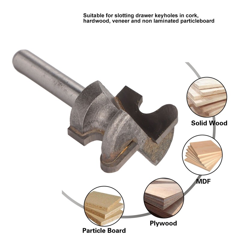 Finger Pull Bit High Accuracy Grinding High Hardness Arcs Carbide