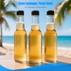 5 oz Hot Sauce Glass Bottles with Leak Proof Cap,Orifice