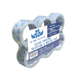 Eastend Transparent Clear Packing Tape (72 Rolls)-Heavy Duty Adhesive Tape for Moving Packing Shipping Office Warehouse Storage - 2 inches 2mil 110 Yards