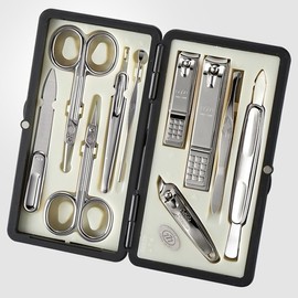 Three Seven Nail Clipper Set 2100C 10-Piece / Chrome / 쓰리세븐 손톱깍이세트 2100C 10종 /크롬
