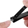 Cortaúñas 3 Piezas, Corta Uñas Adulto, Cortaúñas de Acero Carbono