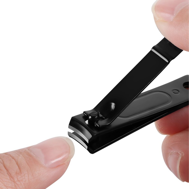 Cortaúñas 3 Piezas, Corta Uñas Adulto, Cortaúñas de Acero Carbono