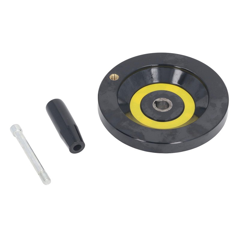 Handwheel 16x160mm Lathe Hand Wheel with Detachable Handle for Lathe
