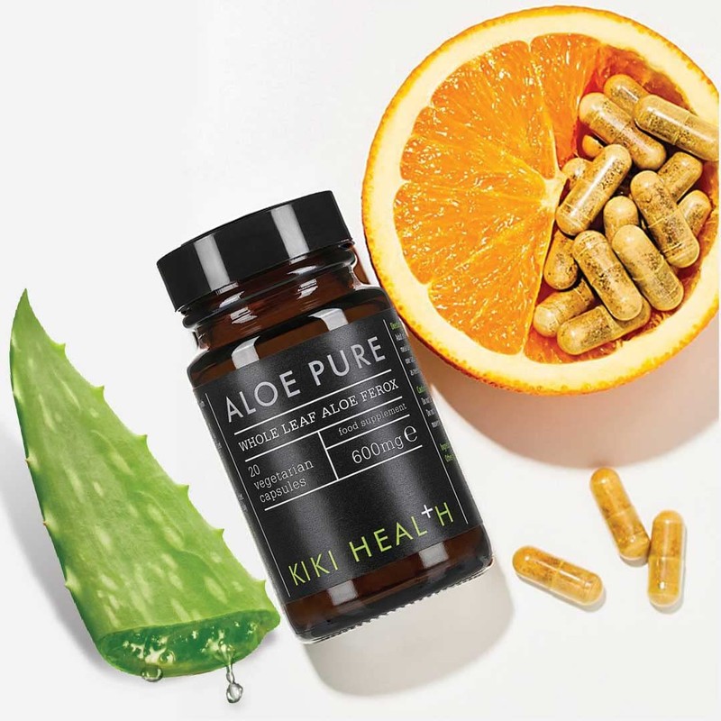 KIKI HEALTH Aloe Pure Capsules- | 20 Vegan Capsules |