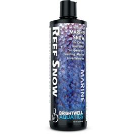 Brightwell Aquatics Reef Snow – Nutrient-Rich Supplement for Corals, Clams, Tube Worms, Sponges & Suspension Feeders – Supports Soft Tissue & Skeletal Growth in Reef Aquariums – 125 ml