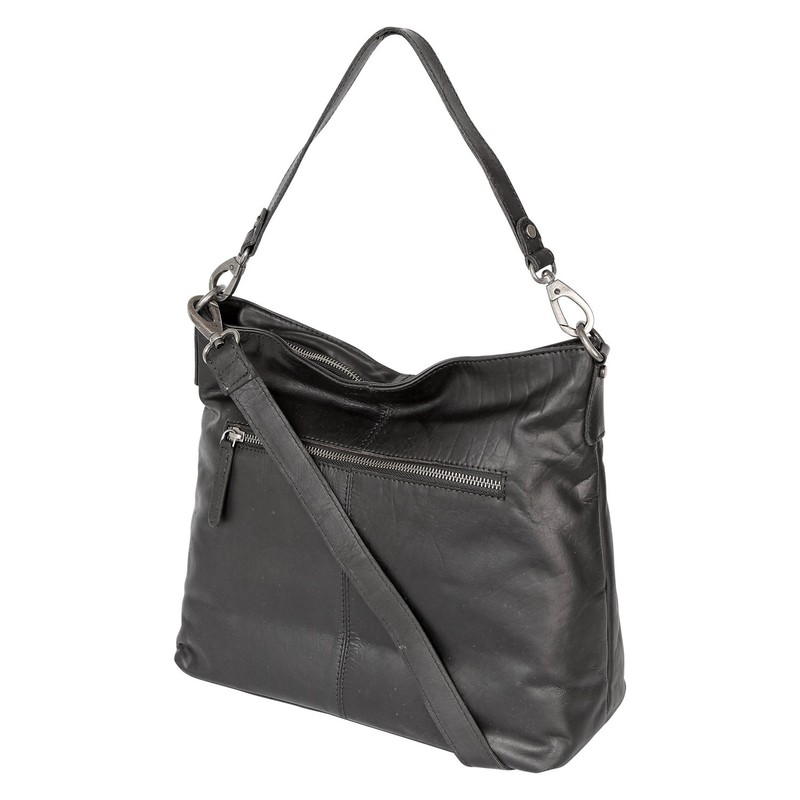 zarolo Women's Leather Bag, Shopper Bag, Hobo Bag, Shoulder Bag,