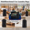 OTraki Laundry Bag Backpack, Large Travel Laundry Bags with Adjustable