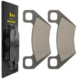 Caltric Rear Brake Pads for Arctic Cat Prowler Xtx 700 4X4 2008-2014 / Xtz 2009-2014