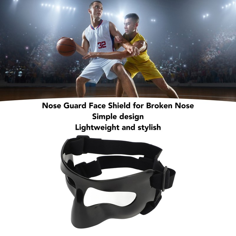 Nose Guard Face Shield for Broken Nose Adjustable Elastic Strap