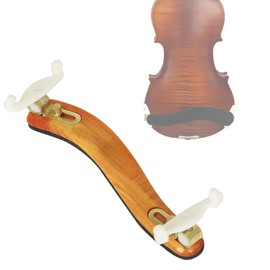 FANGXIN Violin Shoulder Rest for 4/4 and 3/4 Size, Violin Shoulder Rest with Comfortable Foam Pad & Height Adjustable Feet