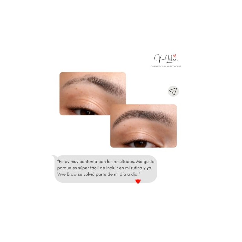 Vive Brow Sérum- Suero de Crecimiento para Cejas 3 ml