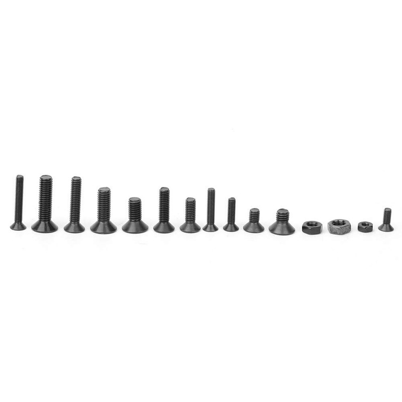 460 Pieces Screw Nut Set, M3 M4 M5 Hex Socket
