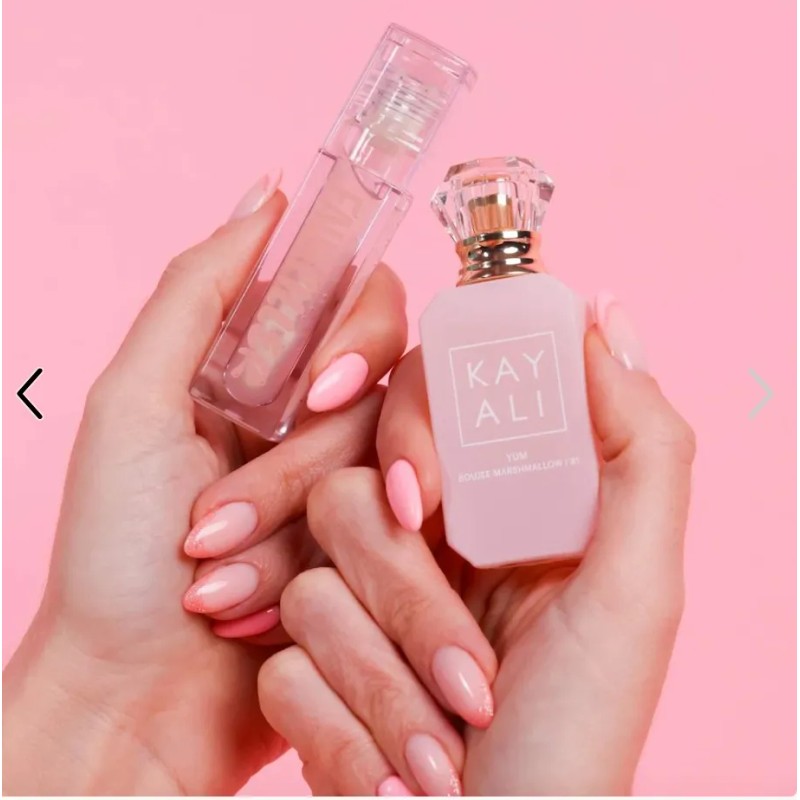 Kayali Yummy Kiss Set - Yum Marshmallow + Huda Gloss