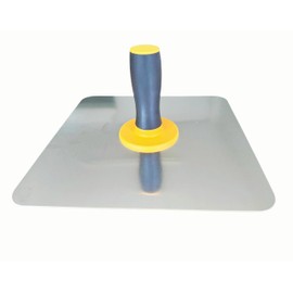 Syuejur (4.7 In x11.8 In x 11.8 In) Plate Aluminum Masonry Hand Trowels for Construction and Bricklaying Cement Plaster Board with Handle for Dry Wall Clay Plastering