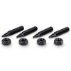 PrecisionGeek - Speaker Spikes M8, Black Steel, Black Oxide, 8