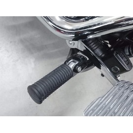 Kijima HD-05385 Motorcycle Parts Step Conversion Bracket Set, Black, Softail Model, 2018~