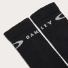 Oakley Men's The Pro Performance Socks 2.0, Blackout, Large