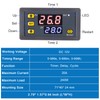 AITIAO 2Pcs Timer Delay Relay DC 12V 20A Programmable Digital