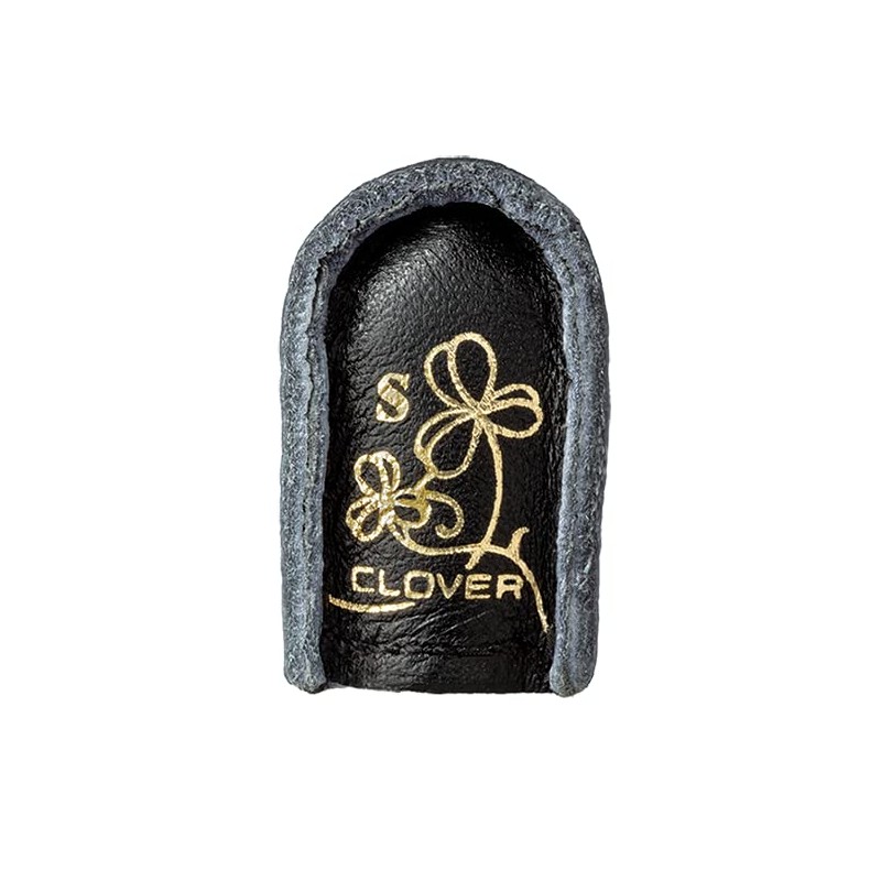 Clover Ditale in Pelle, Nero