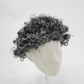 Bubble-haired grandmother wig (WFJ0SOM) / 뽀글머리 할머니 가발 (WFJ0SOM)
