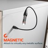 NEBO Franklin Flexible Task Light, Rechargeable, Hands-Free, Compact, Magnetic, Wearable