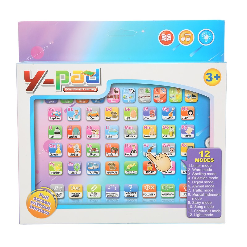 Kids Learning Tablet Full English Teaching Touch Voice Learning Tablet