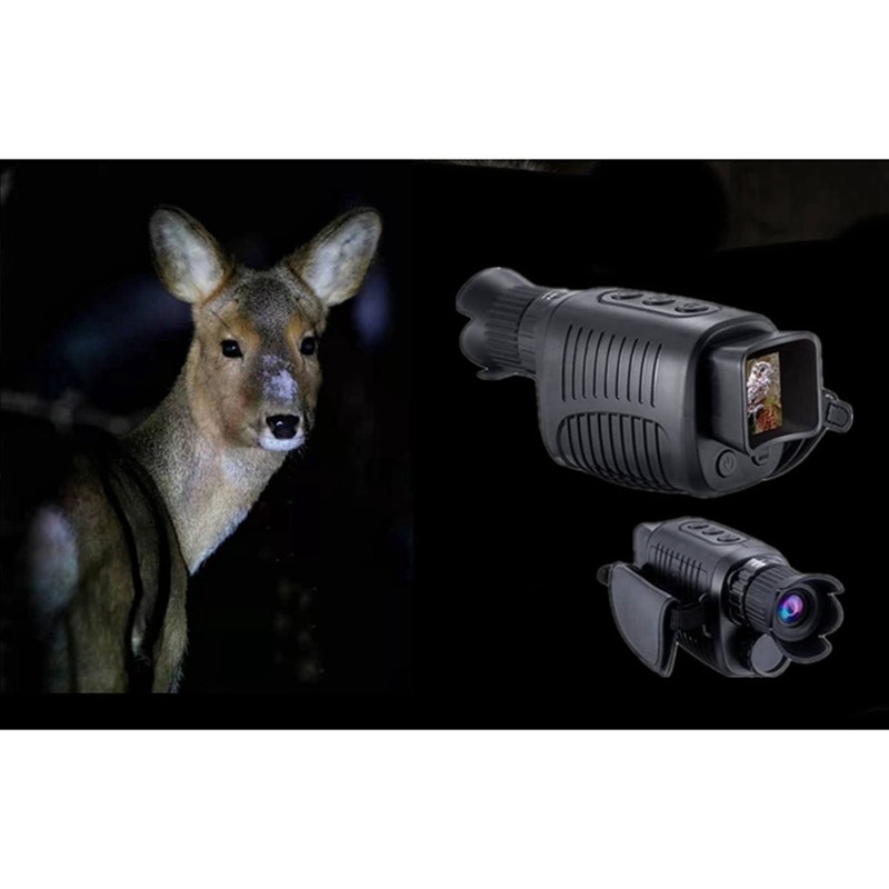 Night Vision Monocular HD Complete Darkness Infrared Camera Telescope Photo