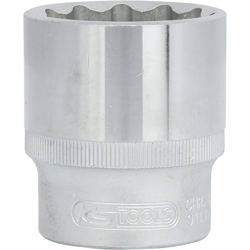 KS Tools 911.1586 Bi Hex Socket, 1/2-Inch, 30mm