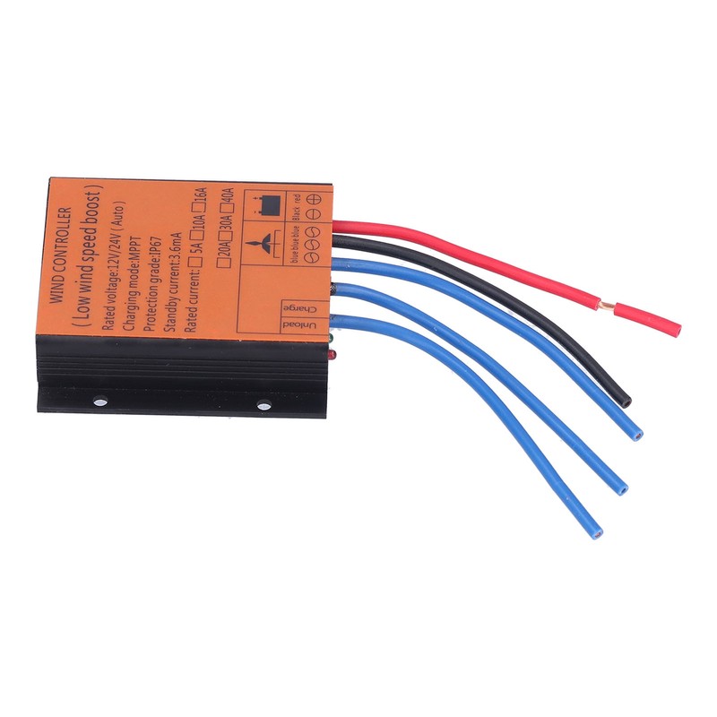 Wind Turbine Controller Low Voltage MPPT Charge Regulator with LED