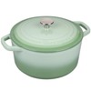 VORRINGARD Enameled Cast Iron Dutch Oven Pot with Lid, for