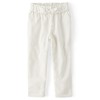 Gymboree,and Toddler Drawstring Linen Pants,Simply White,8