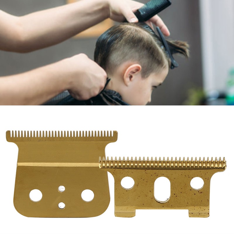 2pcs Electric Hair Clipper Blade Hair Trimmer Metal Replacement Cutter