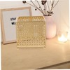 Ciieeo Elegant Metal Storage Basket Multi-Function Organizer for Makeup Cosmetics