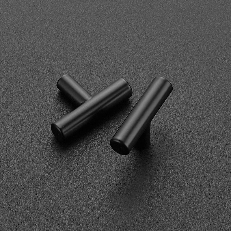 Ravinte 10 Pack 2 inch Cabinet Pulls Matte Black Stainless