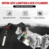 NYXCOMAN Ignition Switch Lock Cylinder with 2 Keys Without Chip