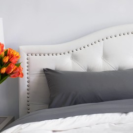 PeachSkinSheets Graphite Gray Sheet Set - 1500tc Level of Softness - Extra Soft Cooling Sheets for Hot Sleepers and Night Sweats - Full Size